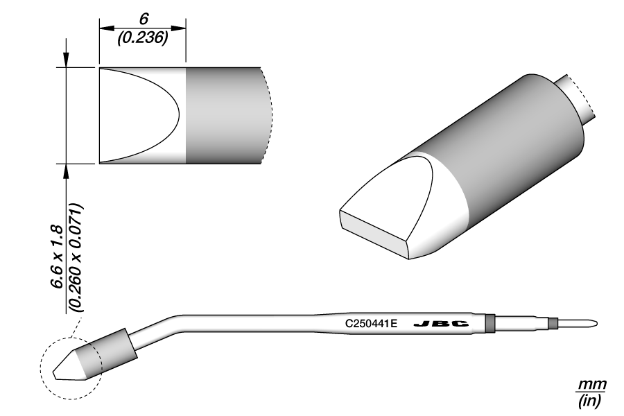 C250441E Chisel Cartridge